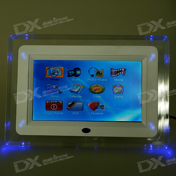 7 inch TFT wide 16:9 LCD Screen